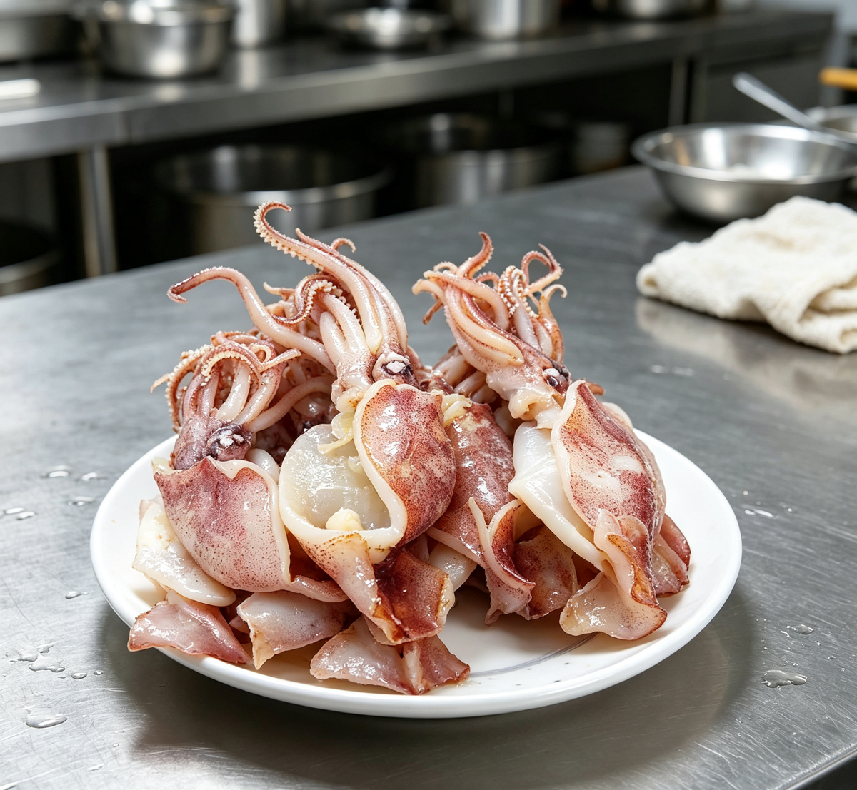 Fresh Whole Squid