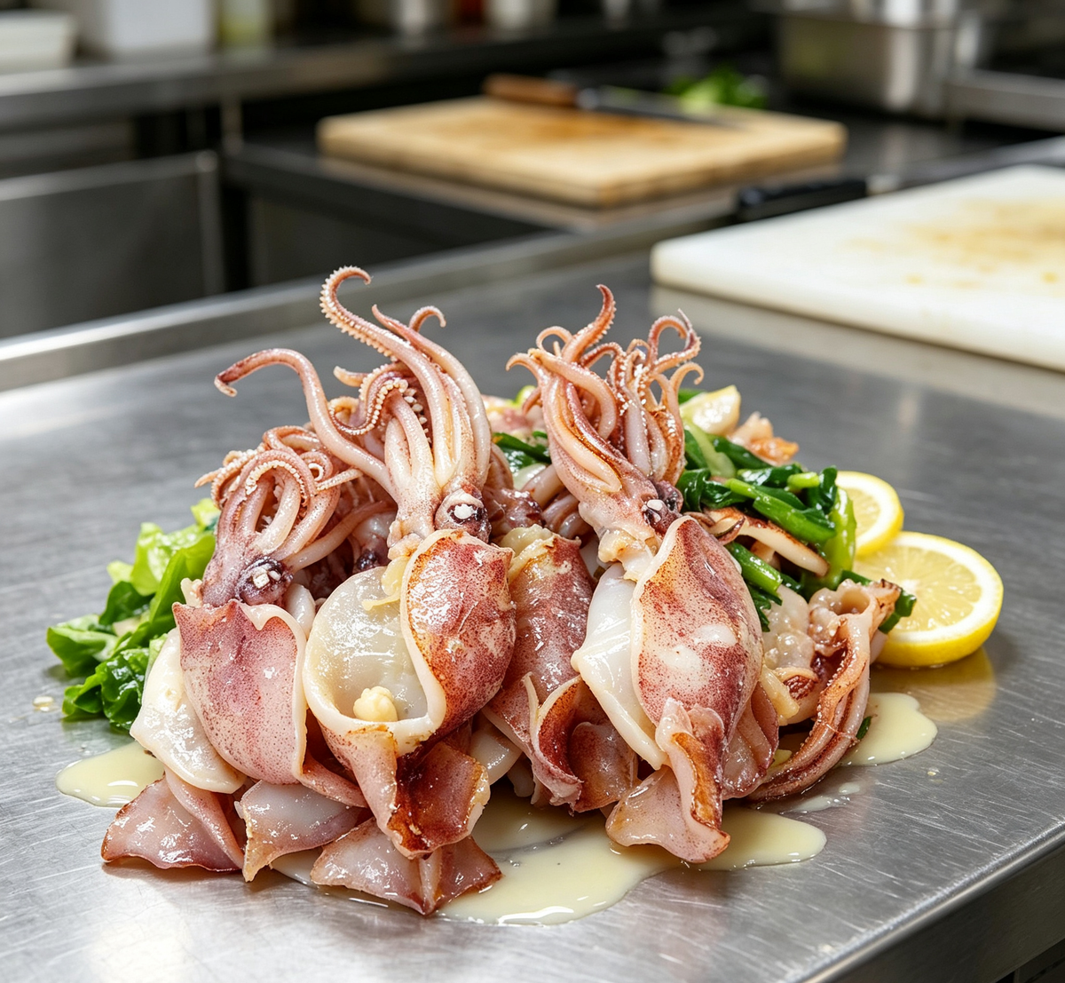 Fresh Whole Squid